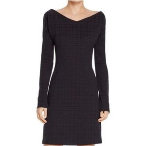 Theory Bodycon Dress- currant